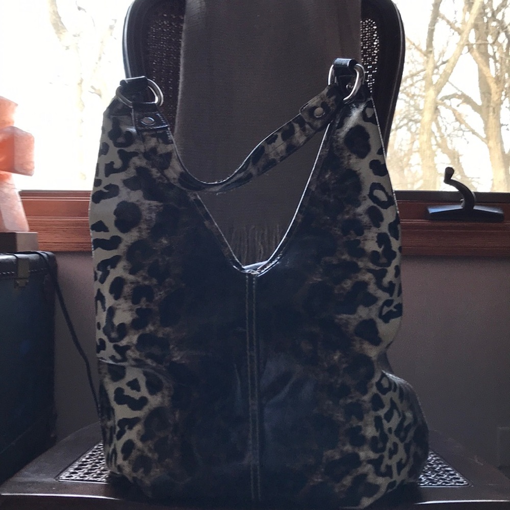 Leopard tote bag